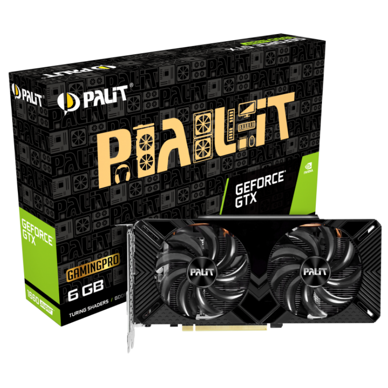 Carte Graphique - Palit GeForce GTX 1660 SUPER GamingPro