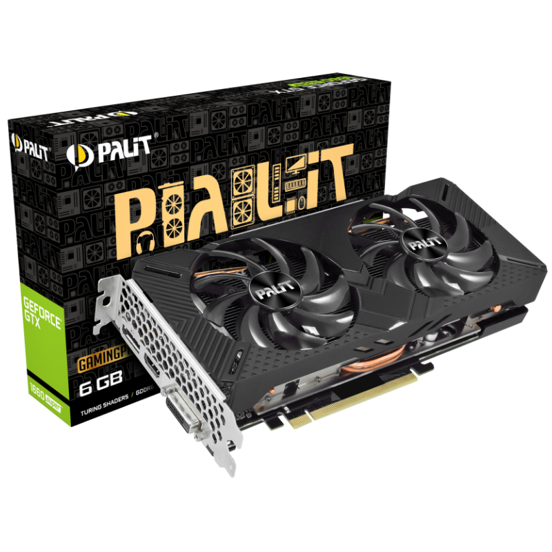 Carte Graphique - Palit GeForce GTX 1660 SUPER GamingPro