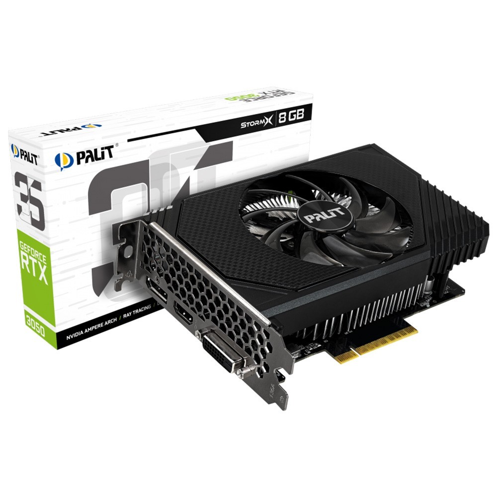 Carte Graphique - Palit GeForce RTX 3050 StormX 8G