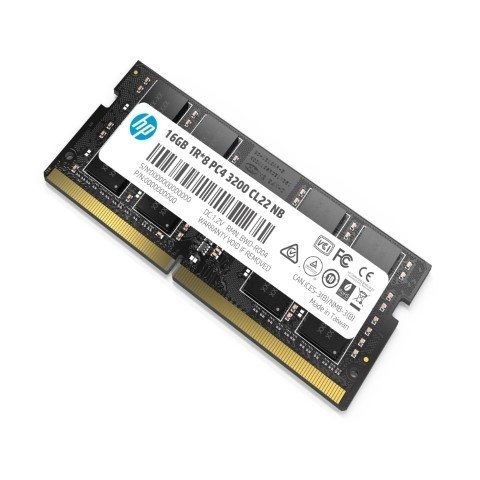 Barrette Mémoire HP S1 16GB DDR4 3200MHz SO-DIMM - Tunisie