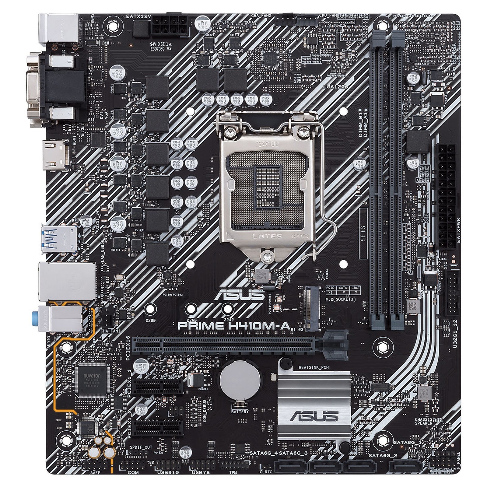 Carte mère ASUS PRIME H410M-A - Tunisie