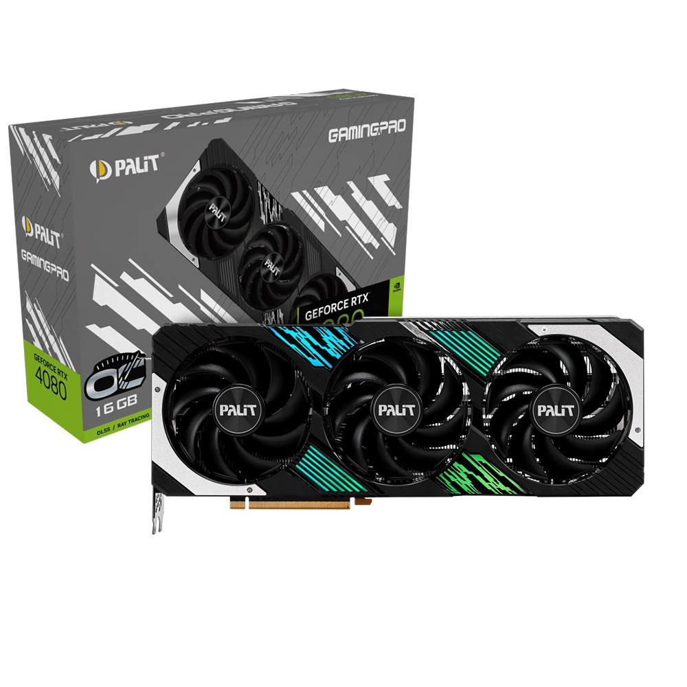 Carte Graphique - Palit RTX 4080 GAMINGPRO OC 16GB GDDR6X - Tunisie