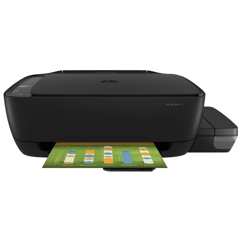 Imprimante HP Ink Tank 315 Couleur 3-en-1 avec Wi-Fi, numérisation et copie