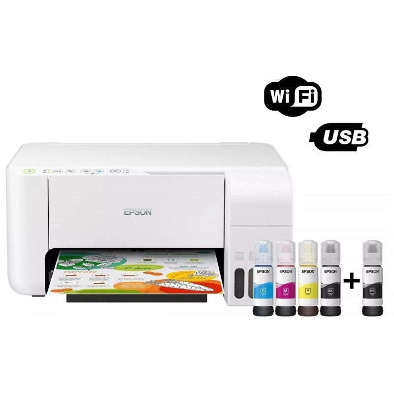 Imprimante à Réservoir Intégré EPSON ECOTANK L3156 3En1 Couleur - Tunisie