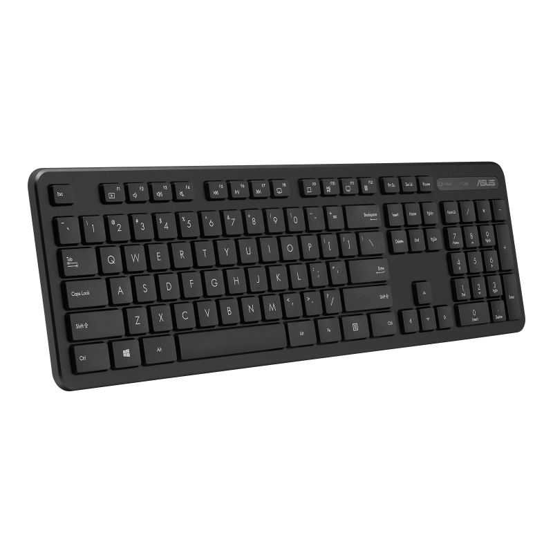 PACK ASUS CLAVIER CW100 + SOURIS/BK/FR/105/2.4GHZ - Tunisie