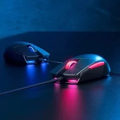 SOURIS GAMER FILAIRE ASUS ROG P512 STRIX IMPACT II ML EP - NOIR&ROSE - Tunisie