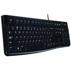 CLAVIER FILAIRE LOGITECH USB K120 - NOIR - Tunisie