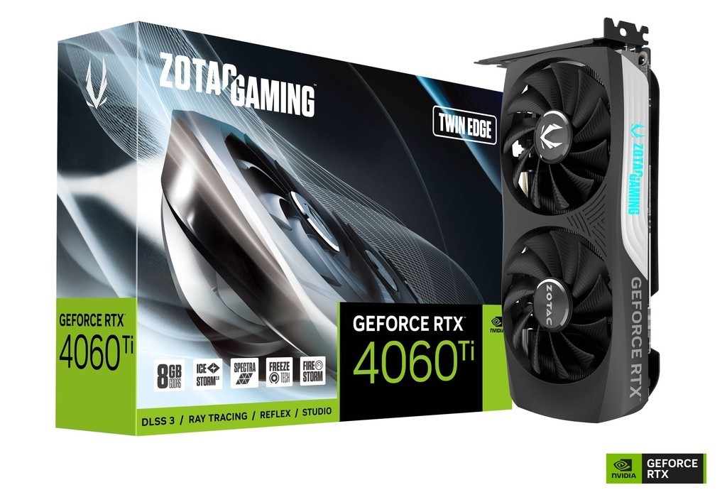 Carte Graphique - ZOTAC GAMING GeForce RTX 4060 Ti 8GB Twin Edge - Tunisie