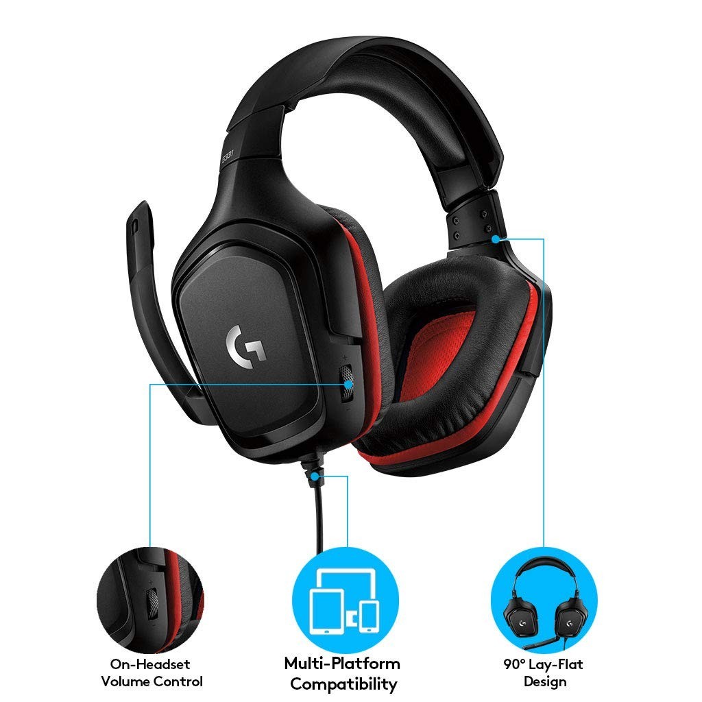 MICRO CASQUE GAMER - LOGITECH G331 - Tunisie