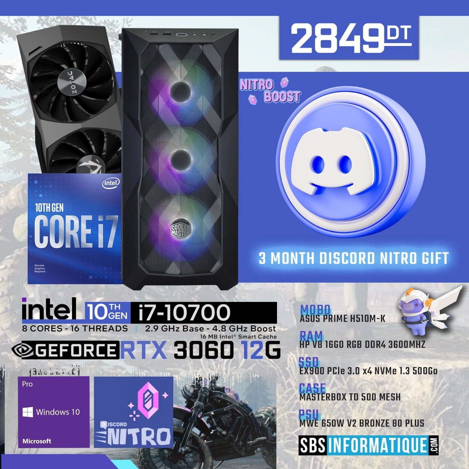 PC Gamer - DISCORD PACK -... - Tunisie