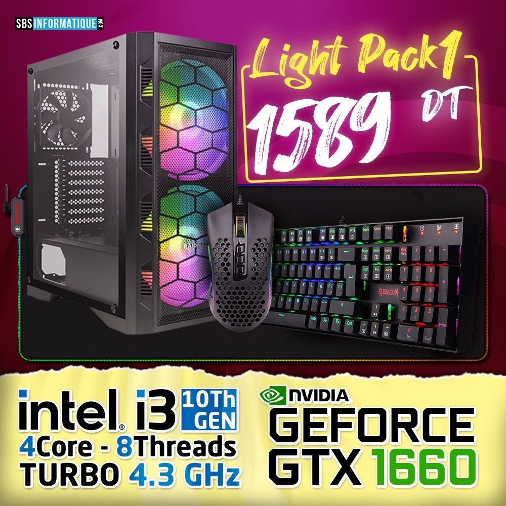 Pc Gamer - Gaming Pack :... - Tunisie