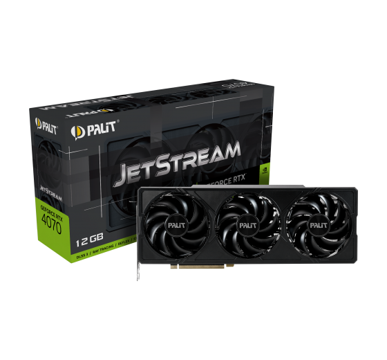 Carte Graphique - Palit GeForce RTX 4070 JETSTREAM 12GB GDDR6X - Tunisie