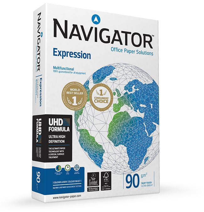 Ramette papier A4 Navigator 80g - Blanc