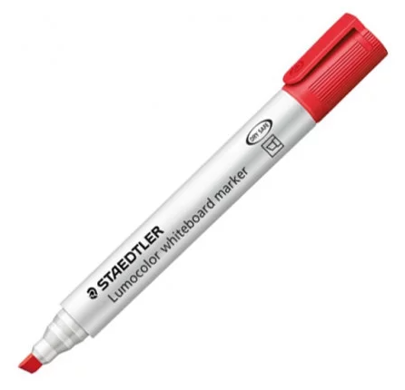 MARQUEUR STAEDLER Pour Tableaux Blancs LUMOCOLOR | ROUGE