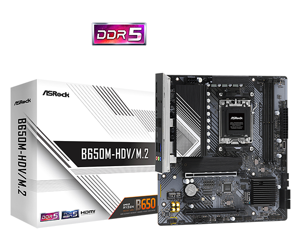 Carte Mère - ASROCK B650M HDV-M.2