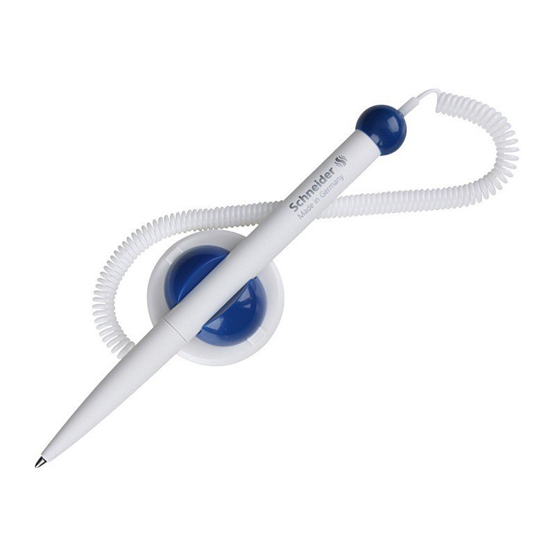 Stylo à bille SCHNEIDER KLICK-FIX-PEN BLANC/BLEU