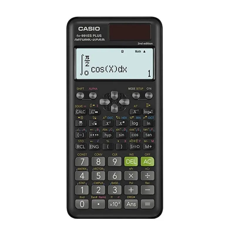 Calculatrice scientifique CASIO FX-991ES Plus - Noir - Tunisie