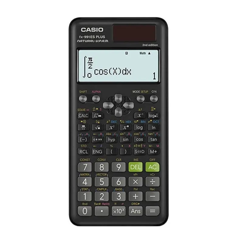 Calculatrice scientifique CASIO FX-991ES Plus - Noir