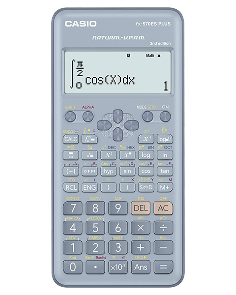 Calculatrice scientifique CASIO FX-570ES Plus - Bleu - Tunisie