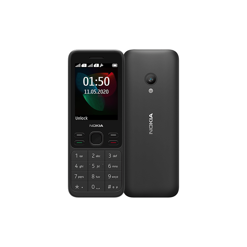 TÉLÉPHONE PORTABLE NOKIA 150 DOUBLE SIM - NOIR