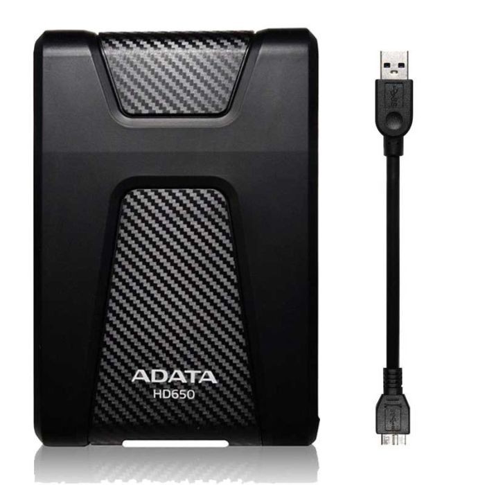 DISQUE DUR EXTERNE ADATA HD650 4TO USB 3.2 - NOIR