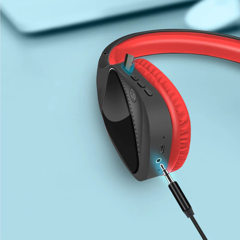 MICRO CASQUE SANS FIL STÉRÉO HI-FI PROMATE NOVA BLUETOOTH - MARRON