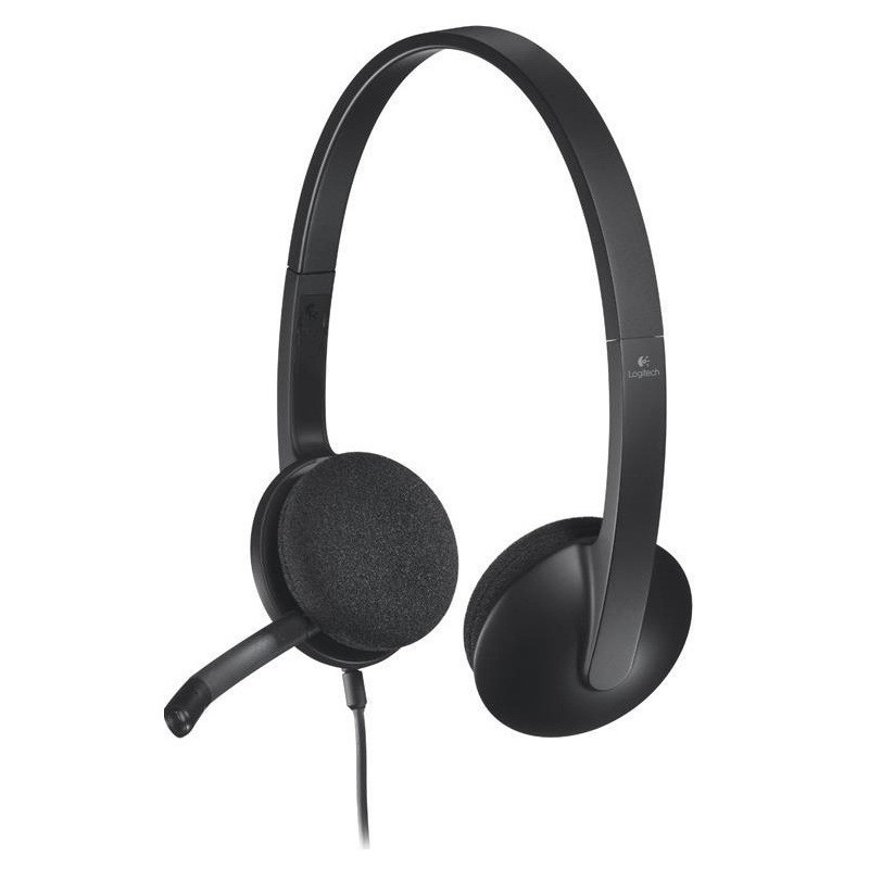 MICRO CASQUE LOGITECH USB STÉRÉO H340 - Tunisie