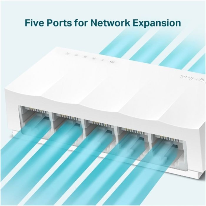 SWITCH DE BUREAU TP-LINK LS1005 5 PORTS 10/100 MBPS