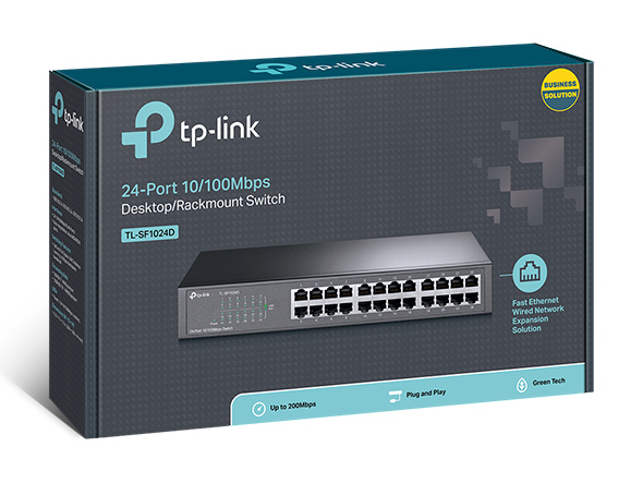 SWITCH TP-LINK TL-SF1024D 24 PORTS 10/100 MBPS - Tunisie