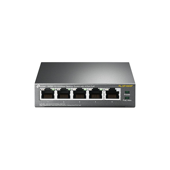 SWITCH DE BUREAU TP-LINK TL-SF1005P 5 PORTS 10/100 MBPS - Tunisie