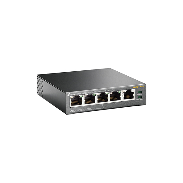 SWITCH DE BUREAU TP-LINK TL-SF1005P 5 PORTS 10/100 MBPS