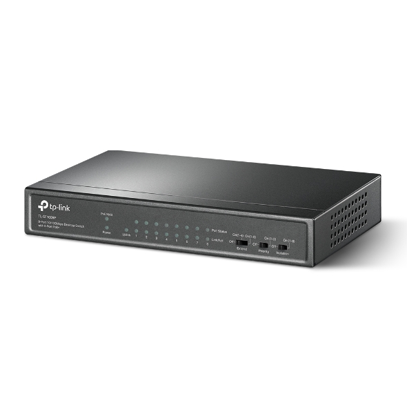 SWITCH DE BUREAU TP-LINK TL-SF1009P 9 PORTS 10/100MBPS