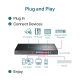 SWITCH TP-LINK TL-SL1218P RACKABLE 16 PORTS 10/100MBPS + 2 PORTS GIGABIT AVEC POE+ 16 PORTS - Tunisie