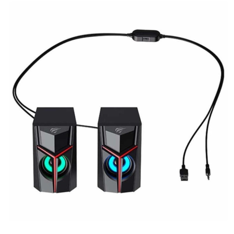 HAUT-PARLEUR USB HAVIT SK206 RGB - Tunisie