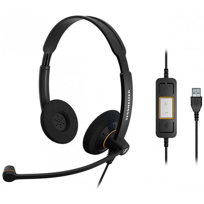 MICRO CASQUE USB EPOS SENNHEISER SC60 ML - Tunisie