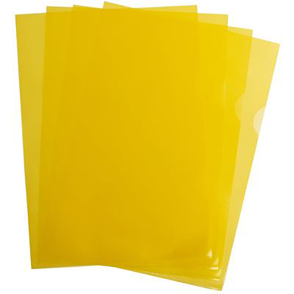 POCHETTES COIN ELBA JAUNE 120 MIC - Tunisie