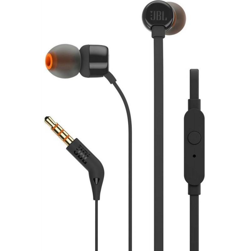 ÉCOUTEURS INTRA-AURICULAIRES JBL HARMAN T110 - NOIR - Tunisie