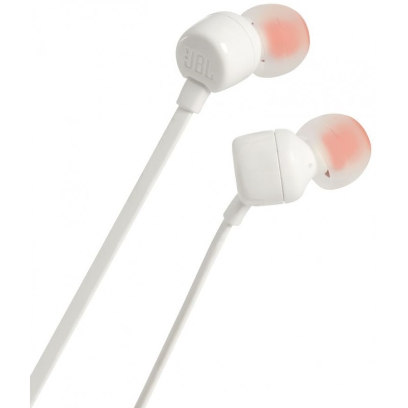 ÉCOUTEURS INTRA-AURICULAIRES JBL HARMAN T110 - BLANC - Tunisie