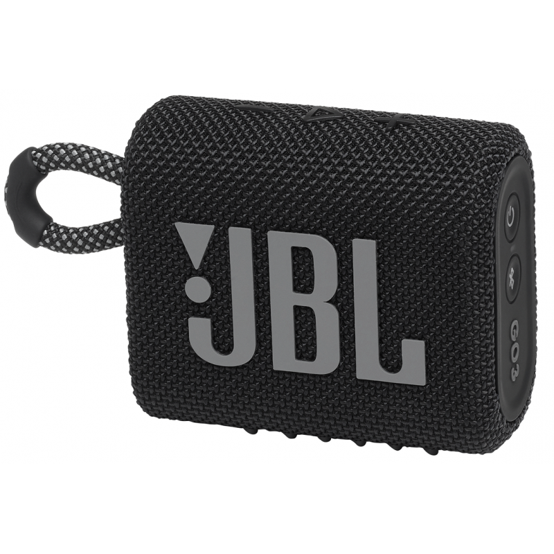 HAUT-PARLEUR JBL GO 3 ÉTANCHE BLUETOOTH - NOIR