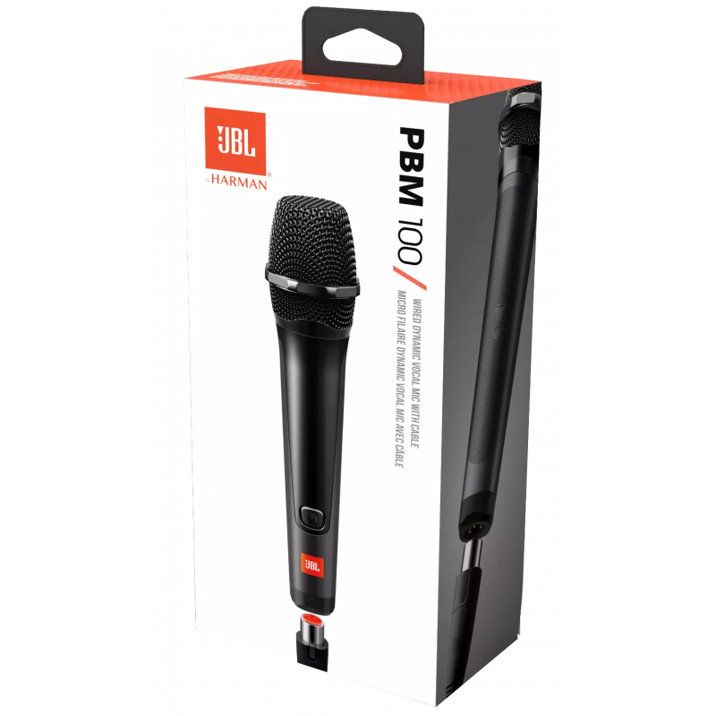 MICROPHONE FILAIRE JBL PBM 100 - NOIR