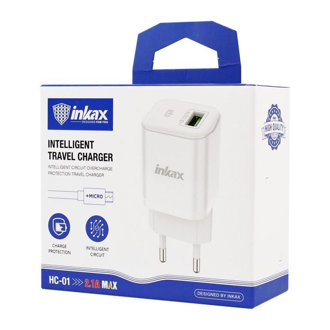 SBS Travel Kit - Double USB / USB-C Chargeur USB-C 1 mètre 10W 2.1