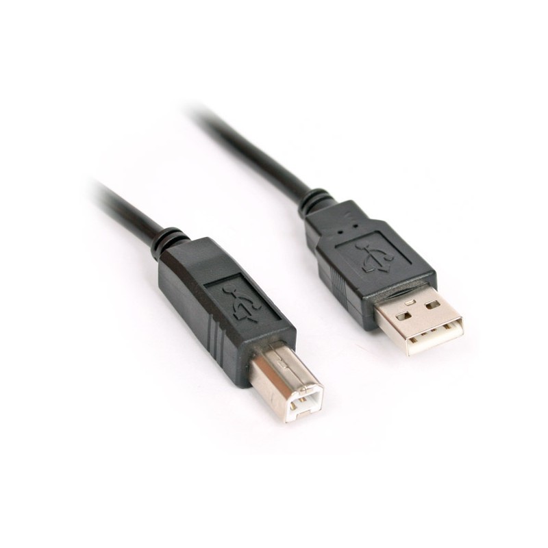 CÂBLE IMPRIMANTE USB 2.0 1.5M - NOIR