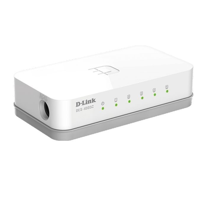 SWITCH D-LINK 5 PORTS 10/100 MBPS - BLANC