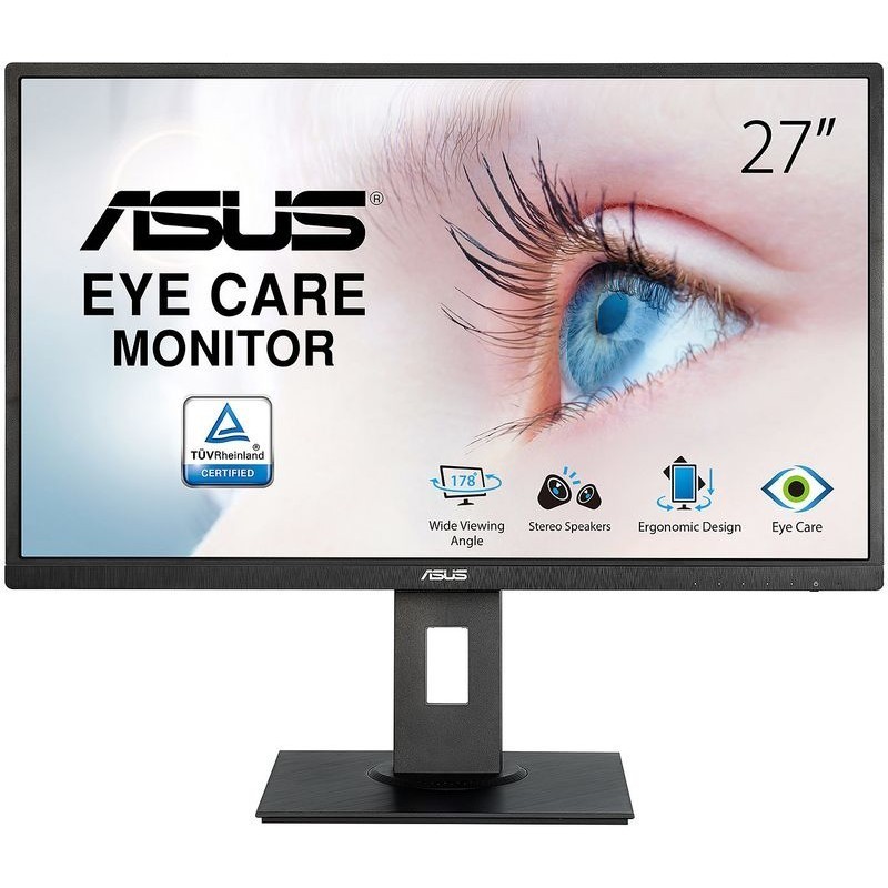 Ecran Gamer - ASUS 27" LED VA279HAL EYE CARE FULL HD 60HZ