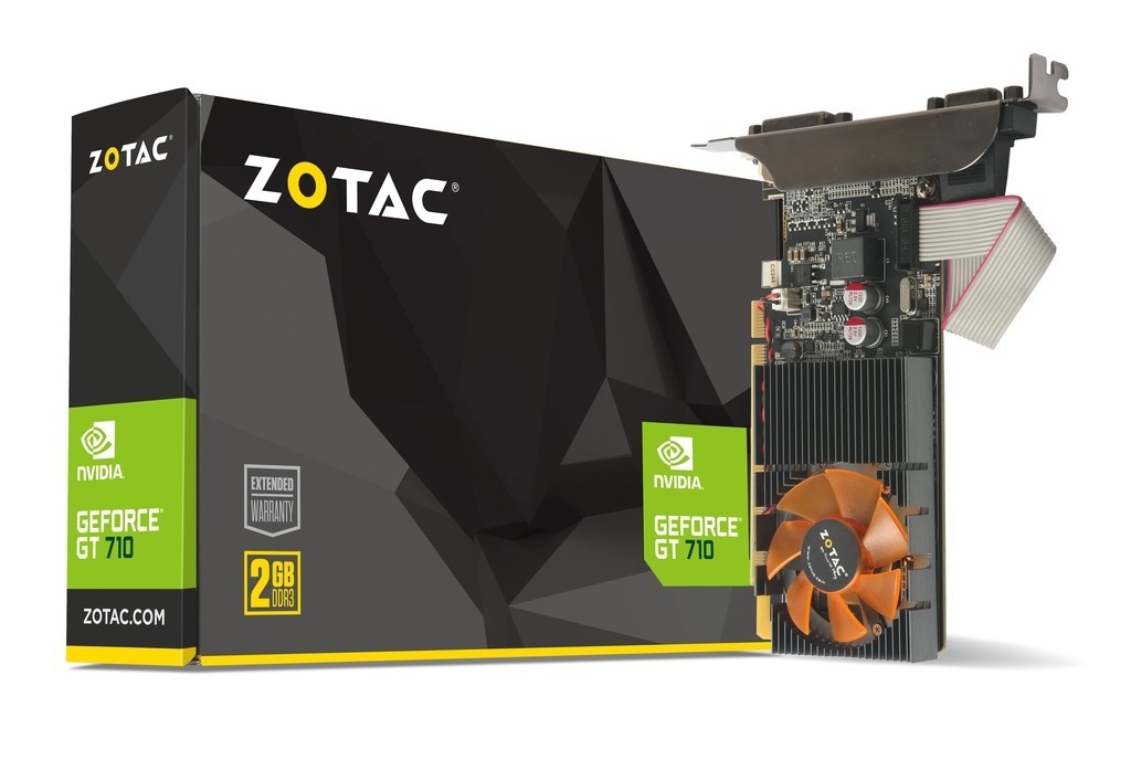 Carte Graphique - ZOTAC GeForce GT 710 2GB DDR3 - Tunisie