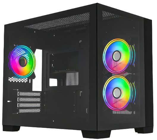 PC Gamer - Intel I7 12700F - RTX 4070 - RAM 16Go RGB - Black