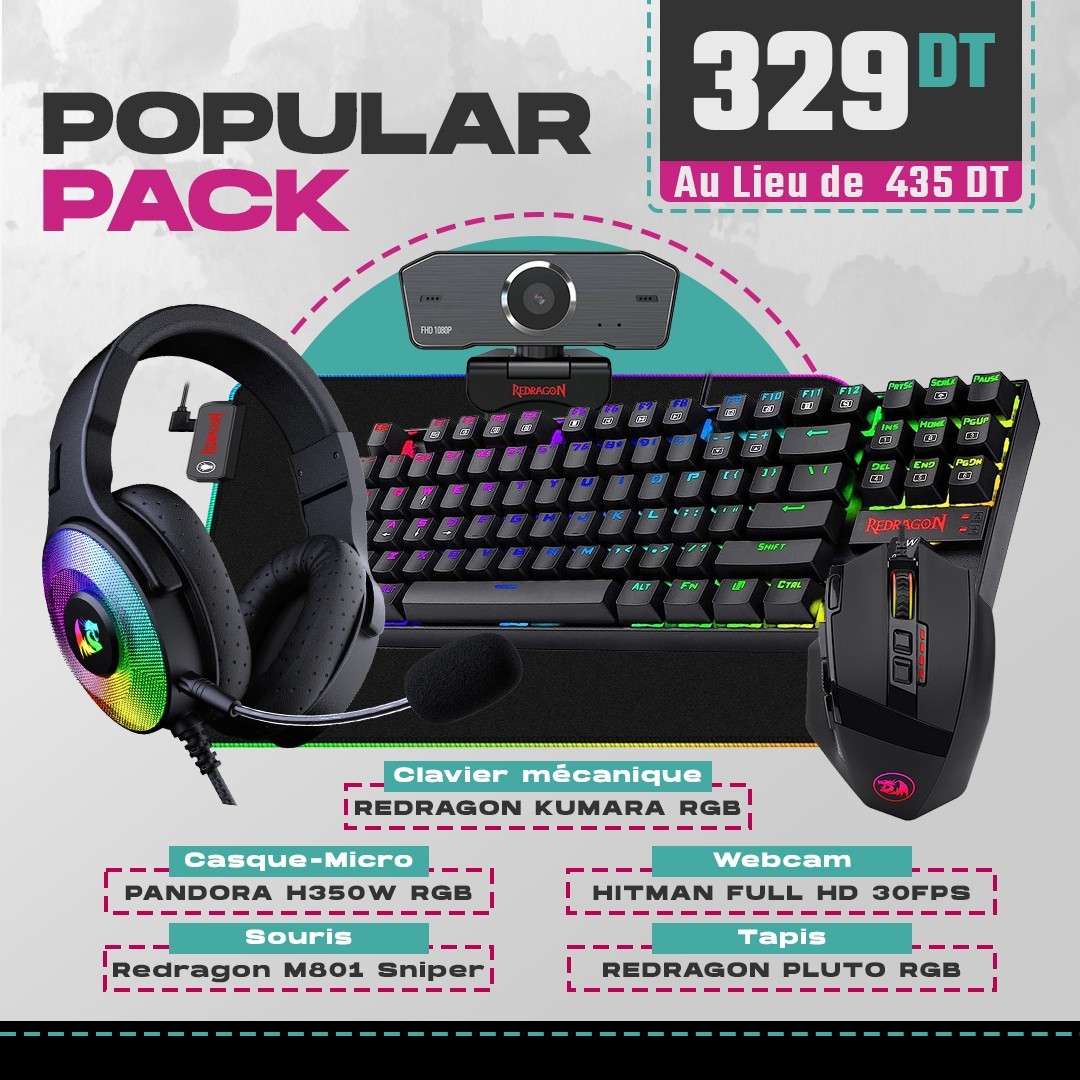 POPULAR PACK V2 - Tunisie