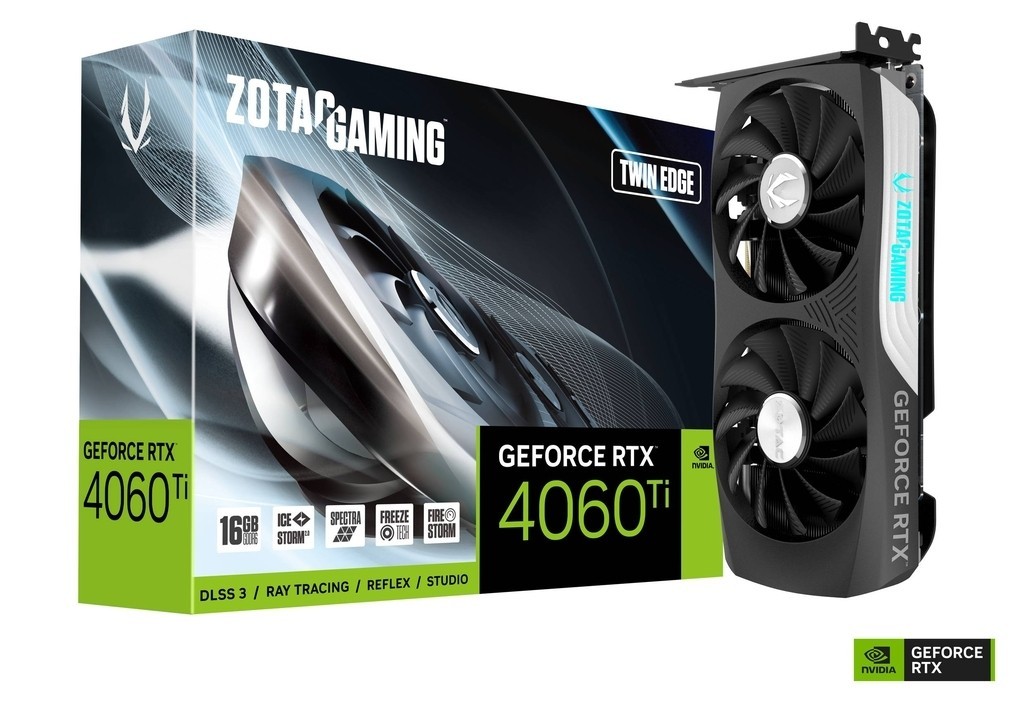 Carte Graphique - ZOTAC GAMING GeForce RTX 4060 Ti 16GB Twin Edge - Tunisie