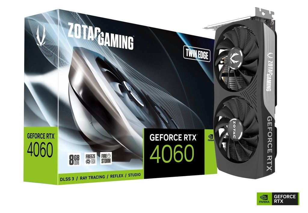 Carte Graphique - ZOTAC GAMING GeForce RTX 4060 8GB Twin Edge - Tunisie