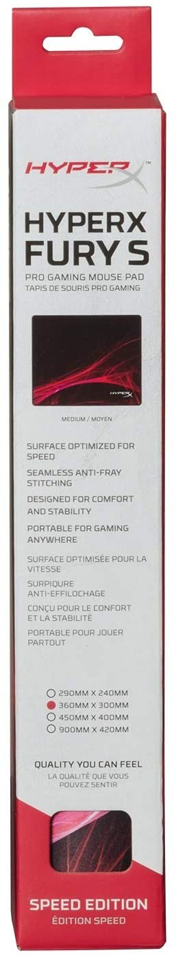 Tapis Gamer - HyperX Fury S Pro Speed Edition M Tapis Gamer - HyperX Fury S Pro Speed Edition M